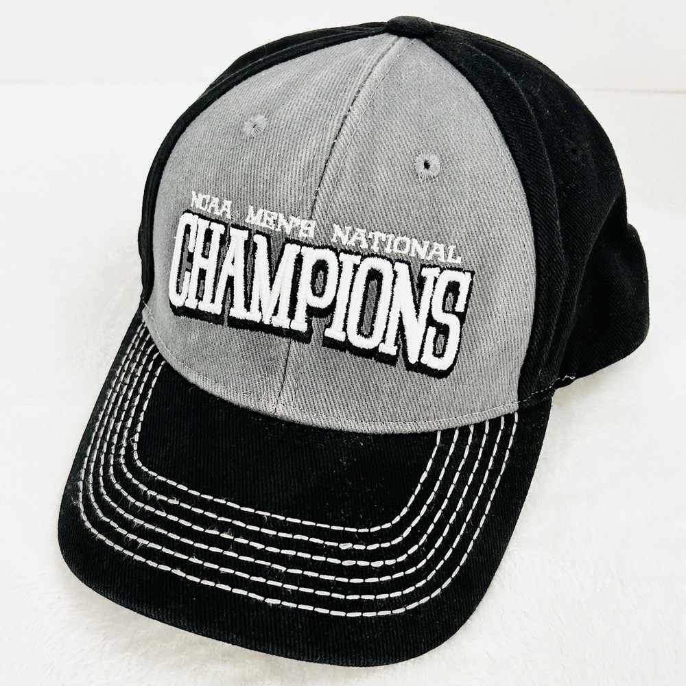 NCAA Men's National Champions Top of the World Wordmark Hat Cap Adjustable